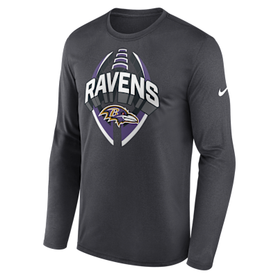 Baltimore Ravens Legend Icon Men's Nike Dri-FIT NFL Long-Sleeve T